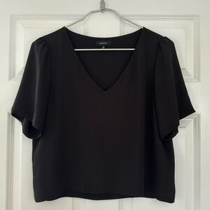 Aritzia Babaton blouse, black size M